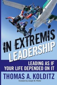 In Extremis Leadership book cover by Thomas Kolditz
